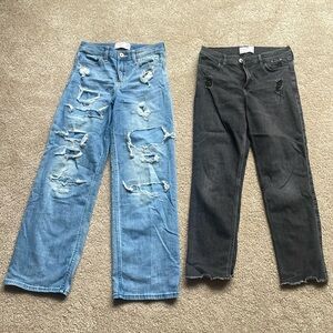 Abercrombie Kids 13/14 Lot of 2 Pairs of Jeans